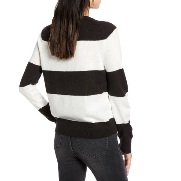 Treasure & Bond Wide Stripe Crewneck Sweater - Picture 7 of 8